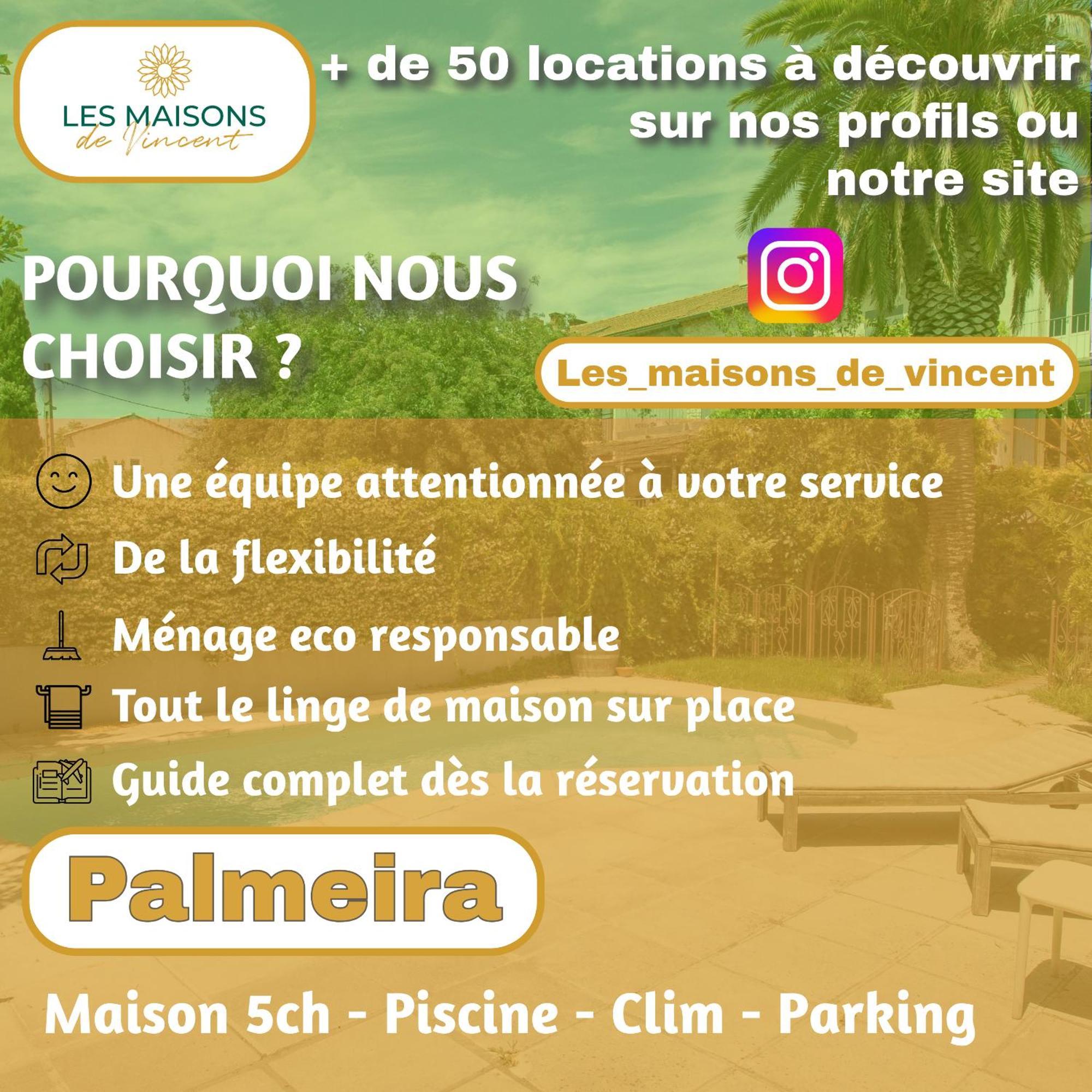 Palmeira, Piscine - Parking - Clim Arles Luaran gambar